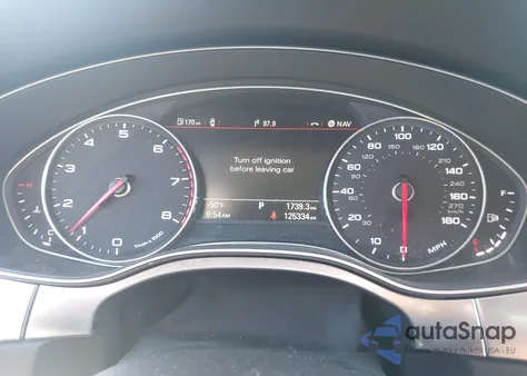 2014 Audi A6 2.0T Premium from USA, damaged, VIN WAUGFAFC1EN137993